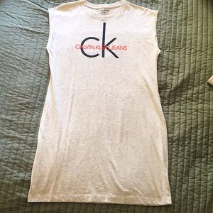 Calvin Klein “t-shirt” cut dress